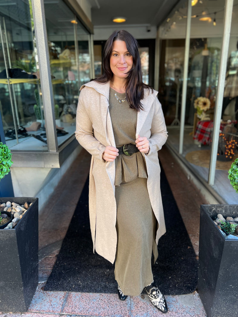 Just One More Thing Trench Coat