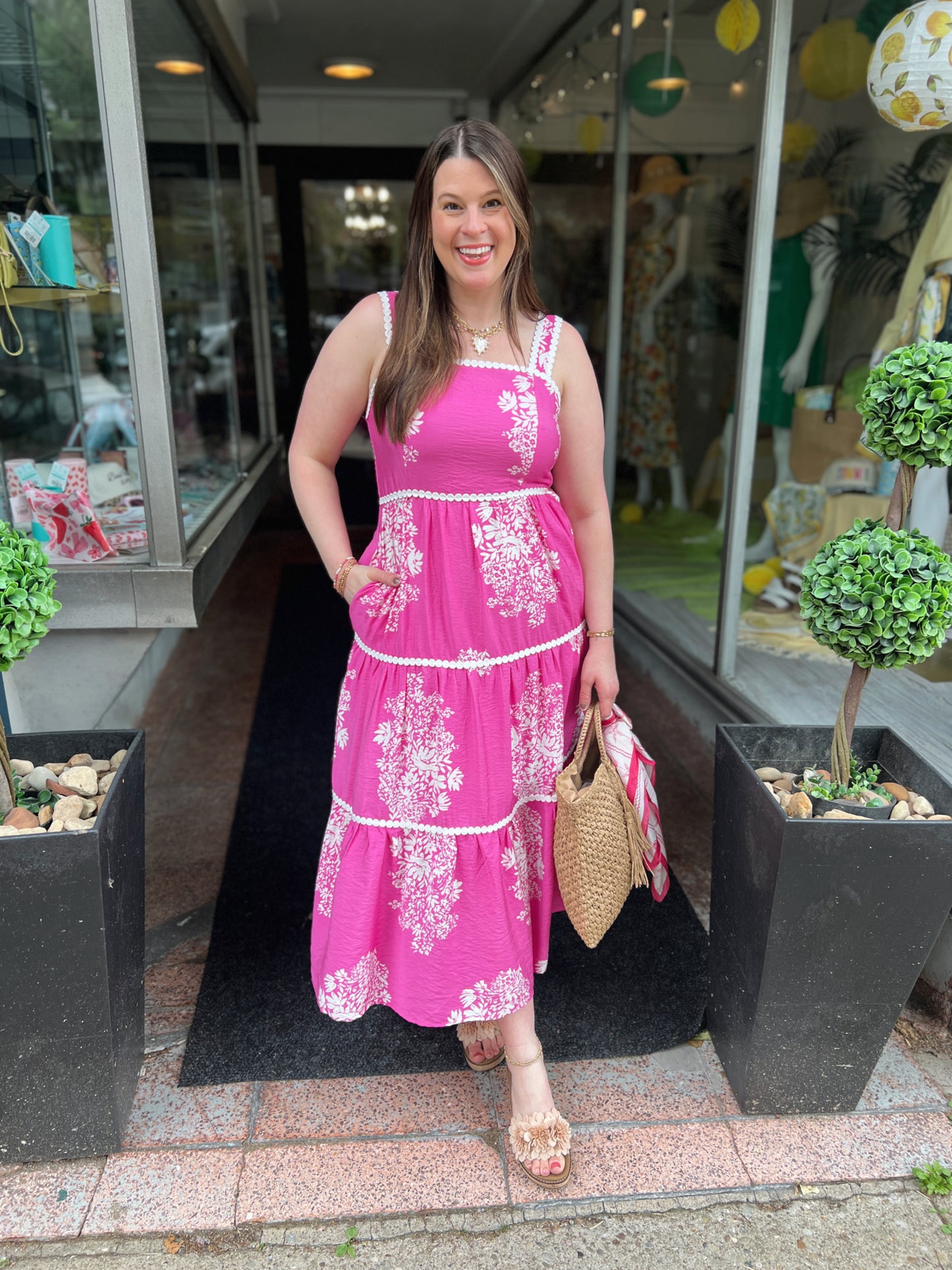 Love Me Tiered Midi Dress