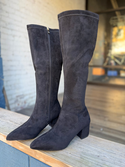 GC Riggs Knee-High Boot Black