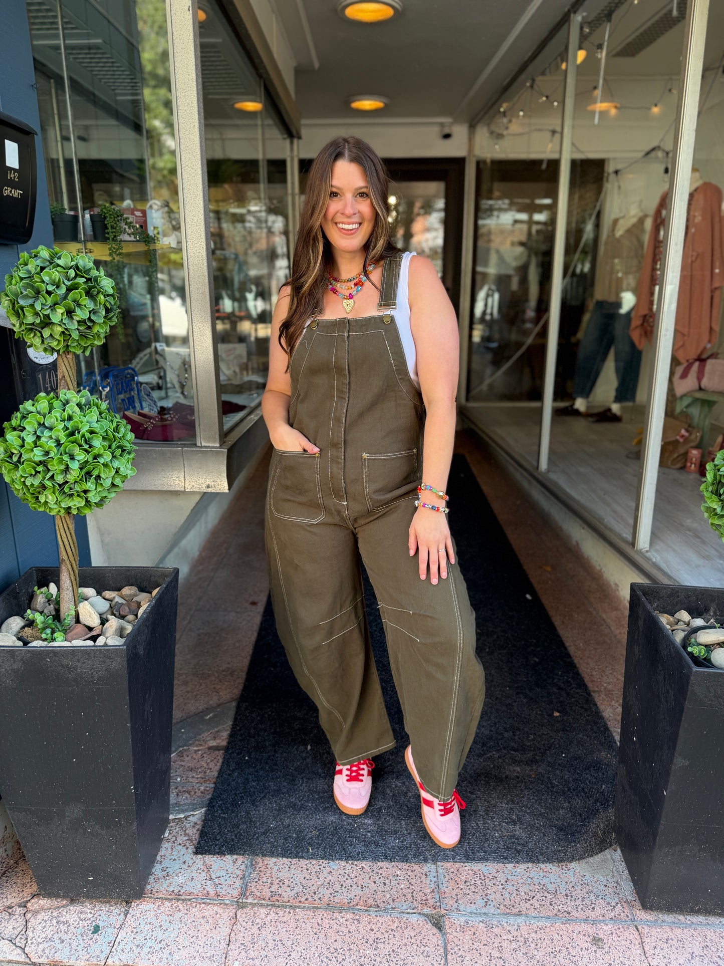 Hard Worker Barrel Jumpsuit