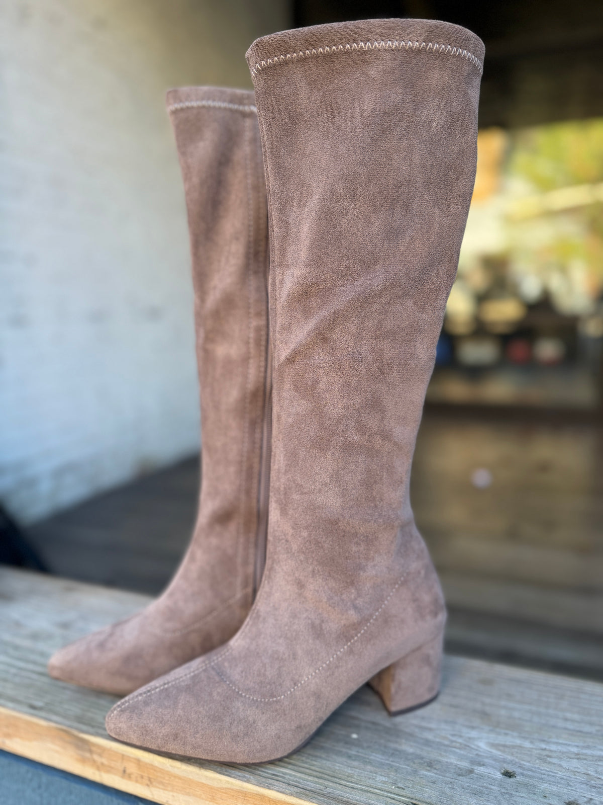 GC Riggs Knee-High Boot Taupe