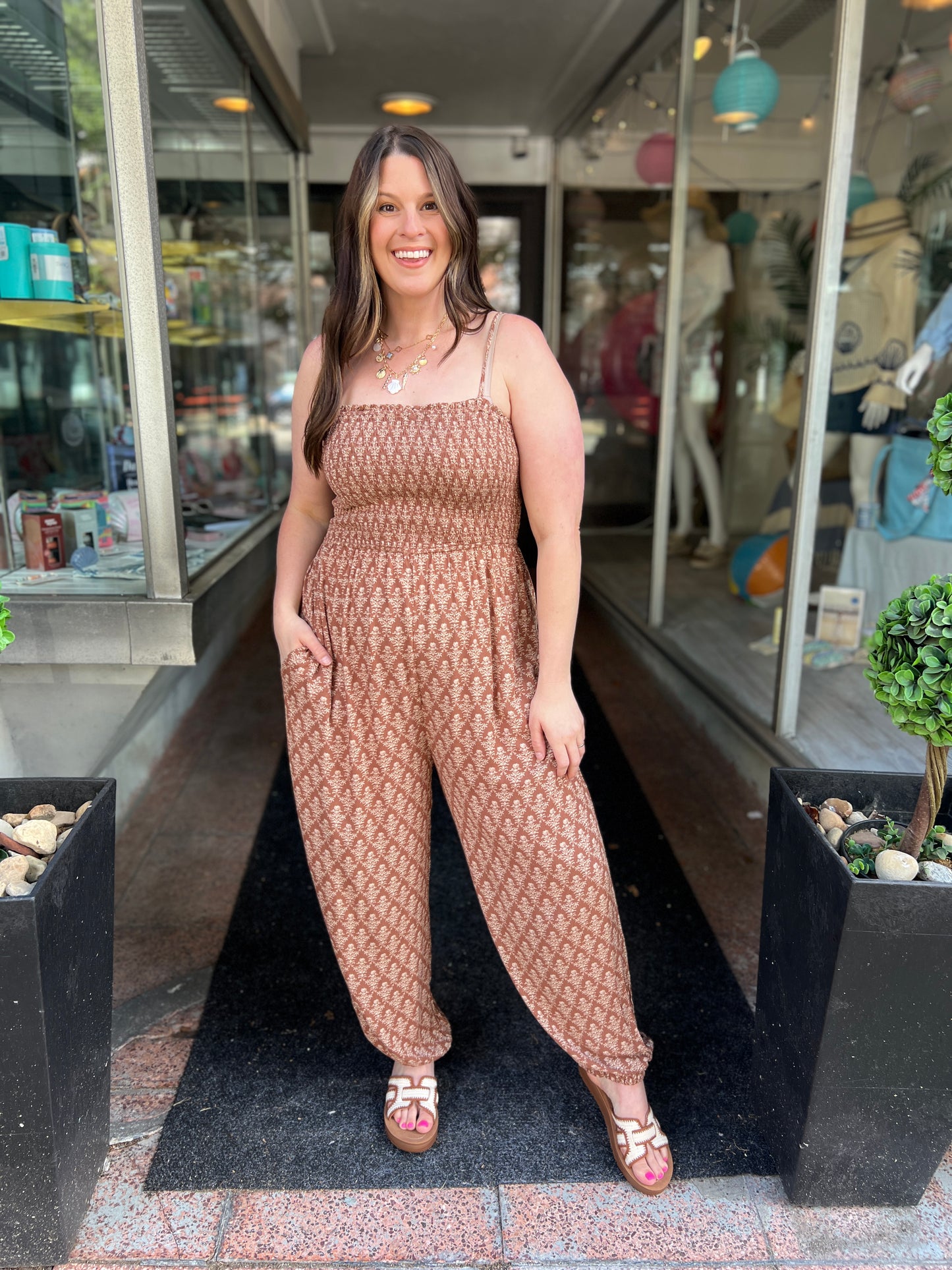 Coffee Break Jumpsuit