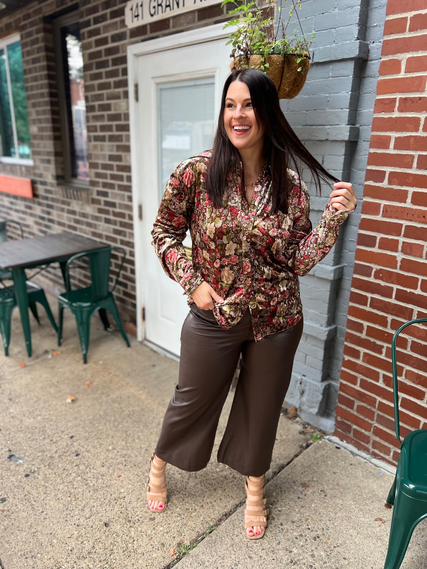 *Final Sale* Under Pressure Faux Leather Pants