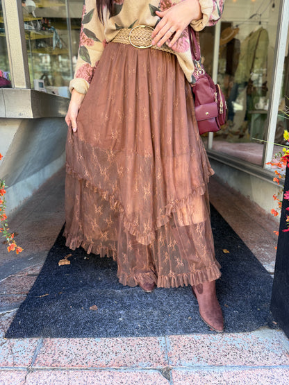 Wuthering Heights Lace Skirt