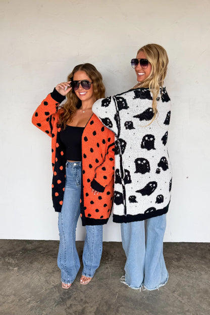 PREORDER - Boo Crew Reversible Cloud Cardigan