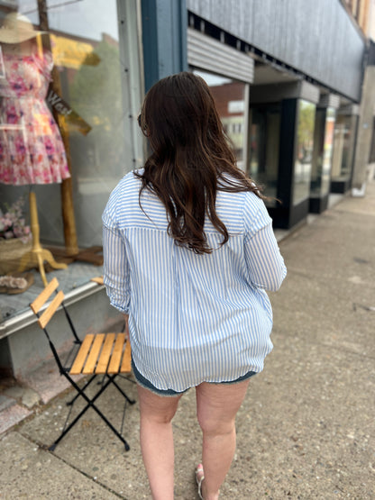Hello Worker Button-Down