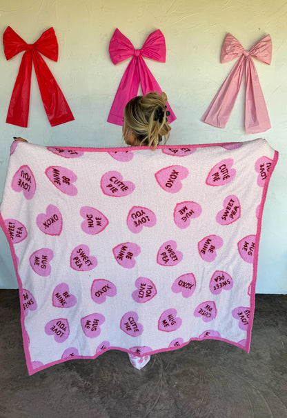 Valentines Cloud Blanket