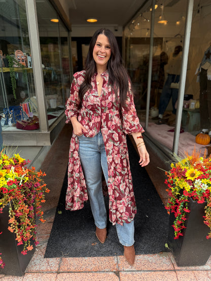 Garden Girlie Duster Dress