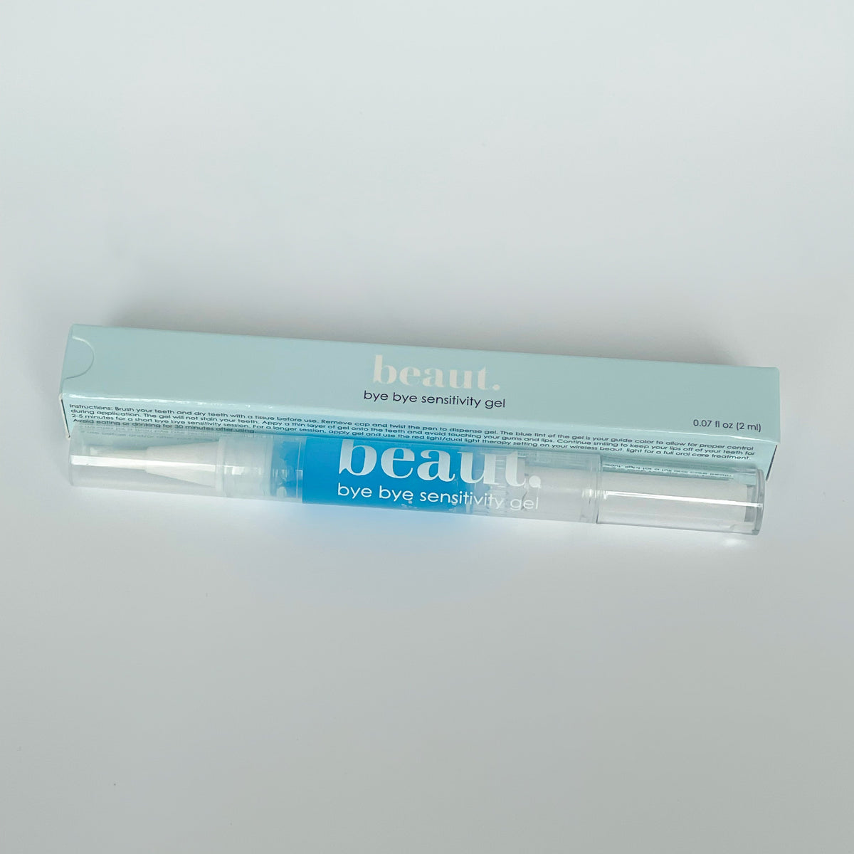 bye bye sensitivity gel pen
