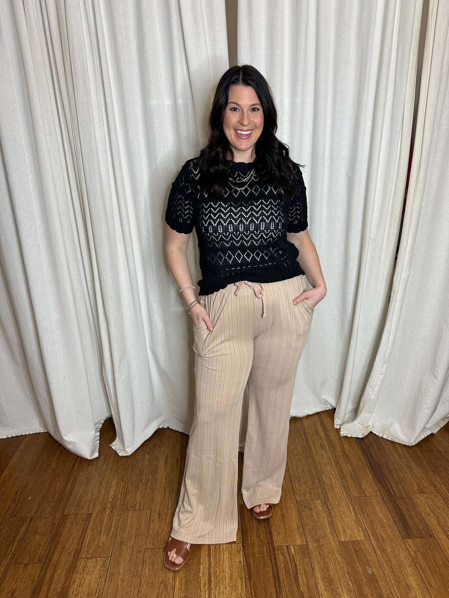 *Final Sale* WB Taupe Lounge Pants