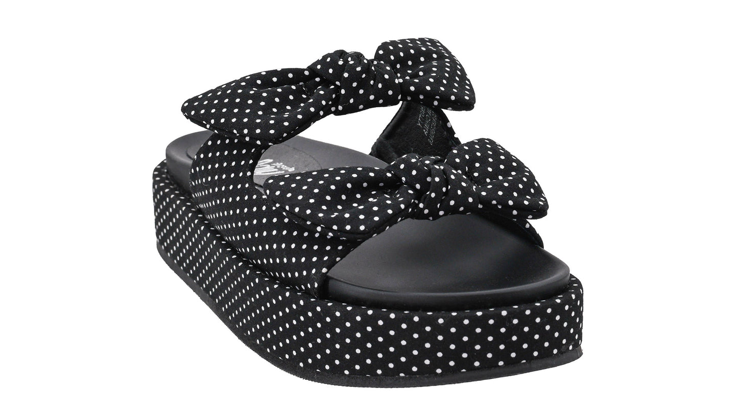 Corkys Polka Dot Lil Bit Knotty Sandals