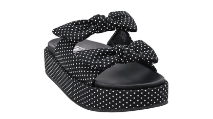 Corkys Polka Dot Lil Bit Knotty Sandals