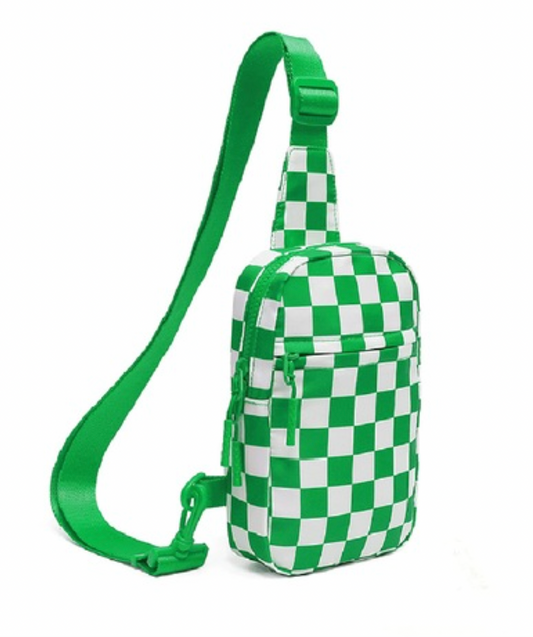 Checkered Sling Bag