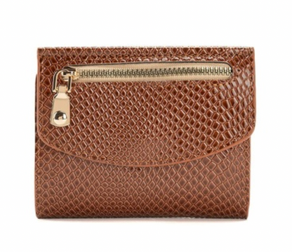 Crocodile Trifold Wallet