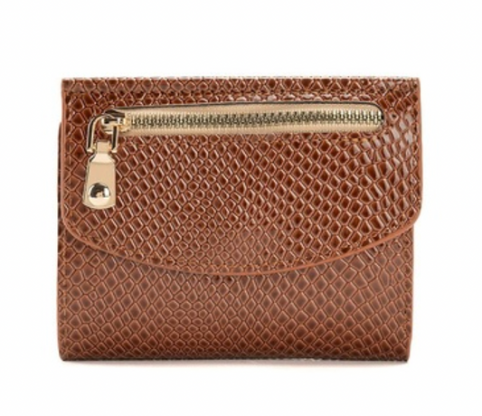Crocodile Trifold Wallet