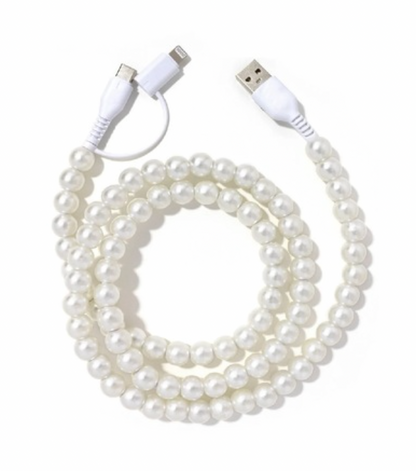 Beaded Charging Cable