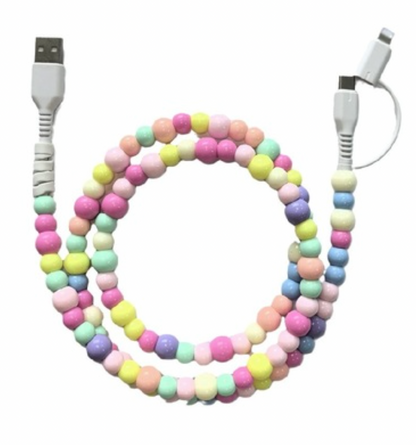 Beaded Charging Cable