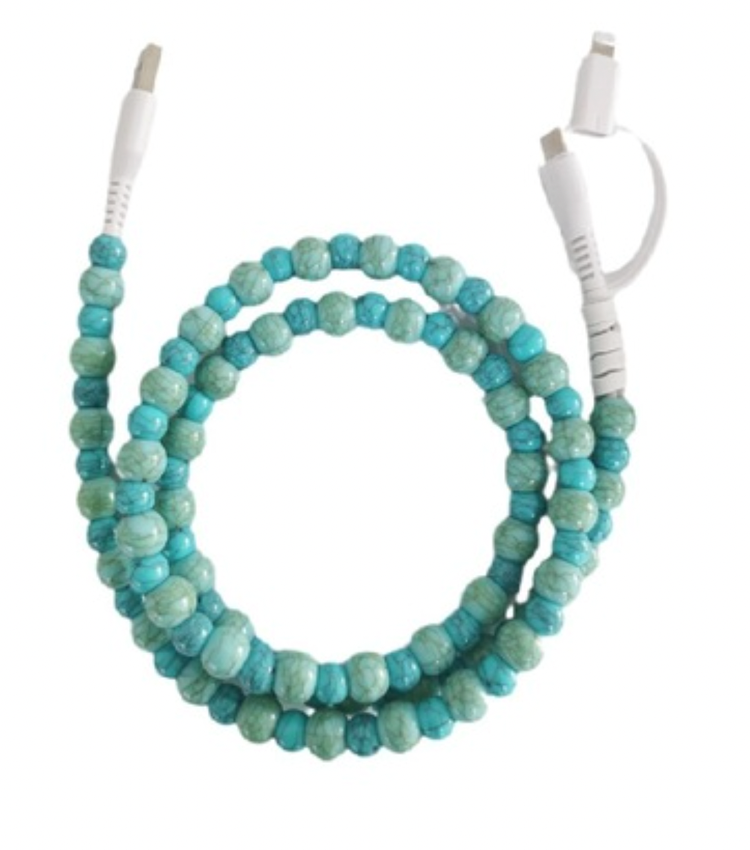 Beaded Charging Cable