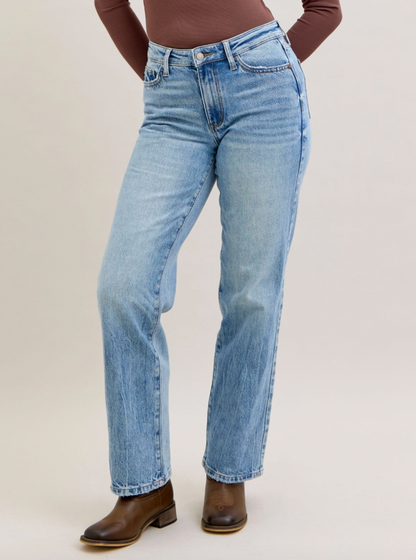 JB Midrise Rigid Straight Jeans