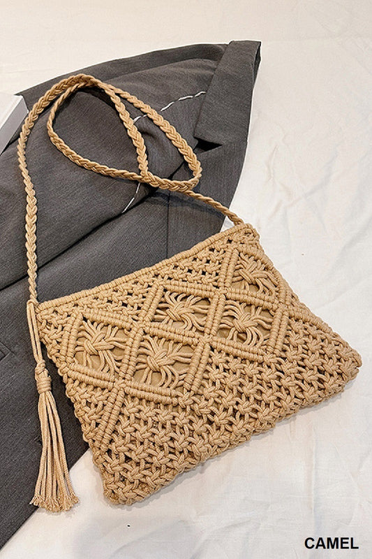 Boho Tassel Shoulder Bag