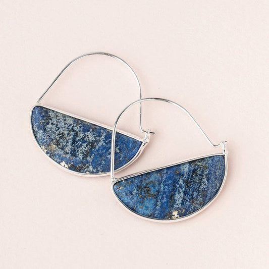 Lapis Prism Hoop