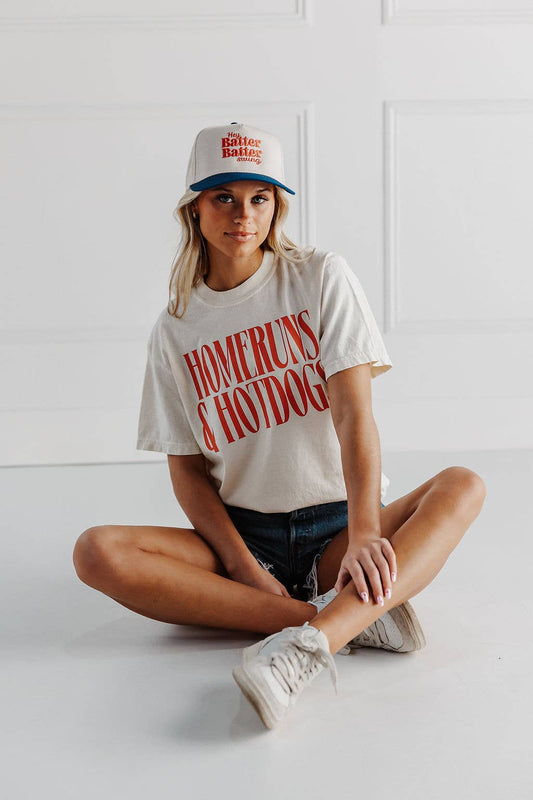 Home Runs & Hot Dogs Tee