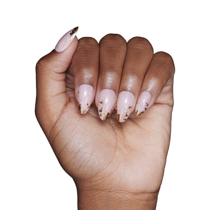 24K Press-On Nail Set