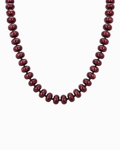 Autumn Marble Seed Necklace
