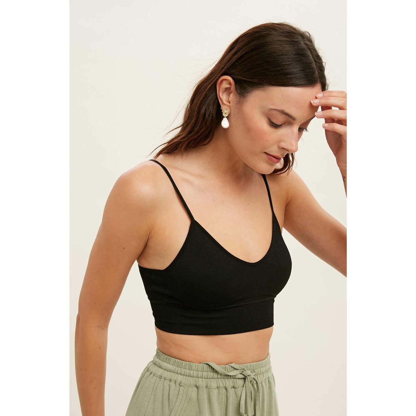 Careful Ribbed Bralette