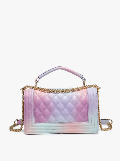 Emme Quilted Ombre Butterfly Bag