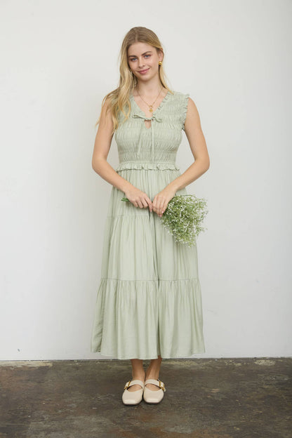 Light Breeze Midi Dress