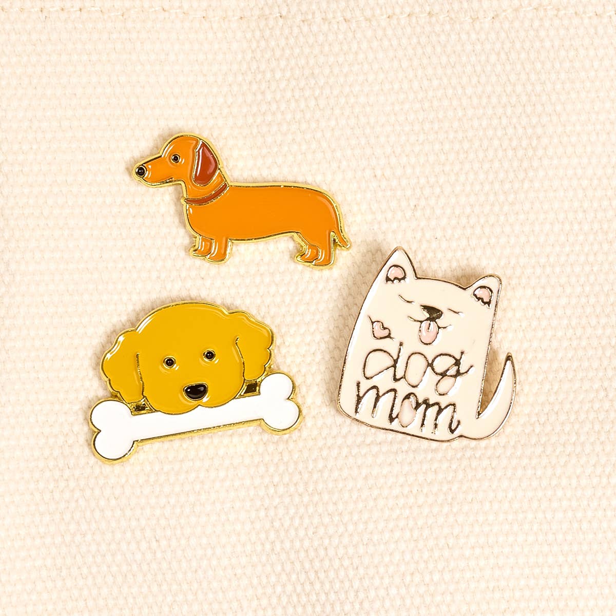 Dog Days Enamel Pins