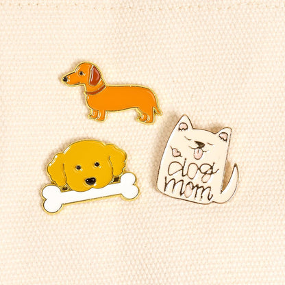 Dog Days Enamel Pins