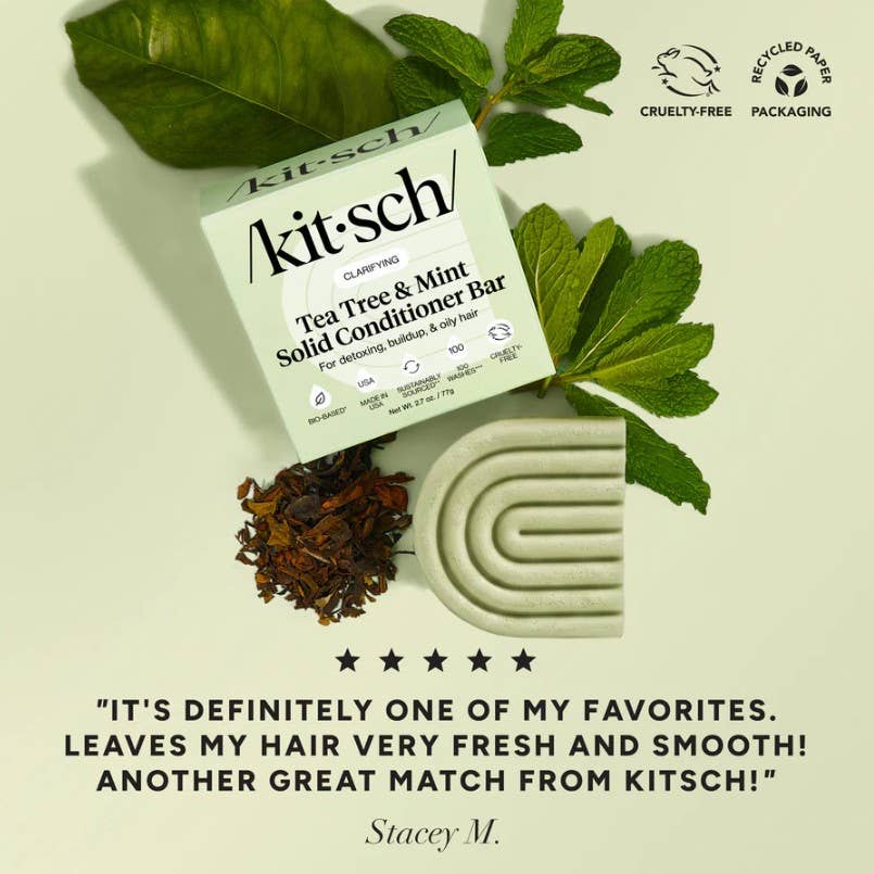 Tea Tree & Mint Shampoo & Conditioner Bar Combo