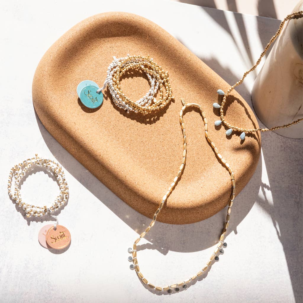 Gold Disc Metal Wrap