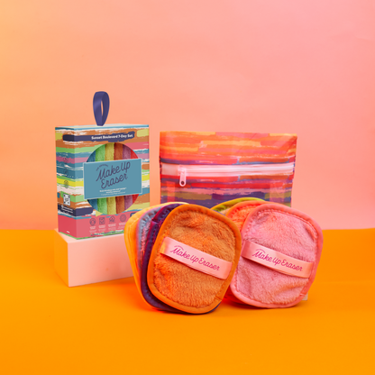 Sunset Boulevard MakeUp Eraser 7-Day Set