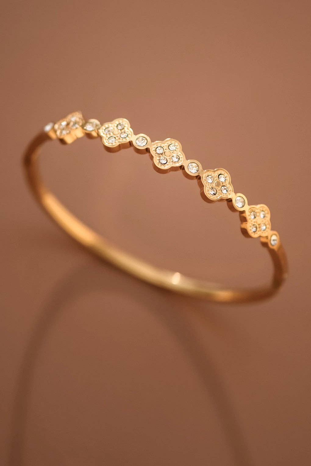 Clover Bangle Bracelet