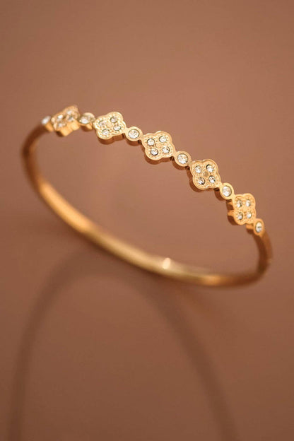 Clover Bangle Bracelet