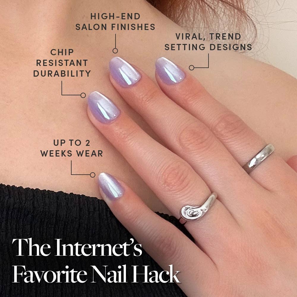 Mermaid's Tail Press-On Nails