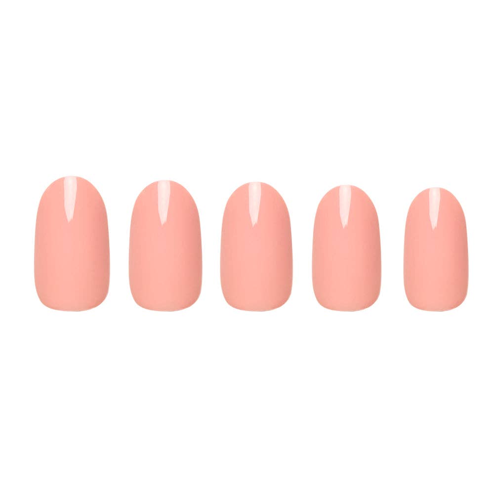 Peach Coral Press-On Nails