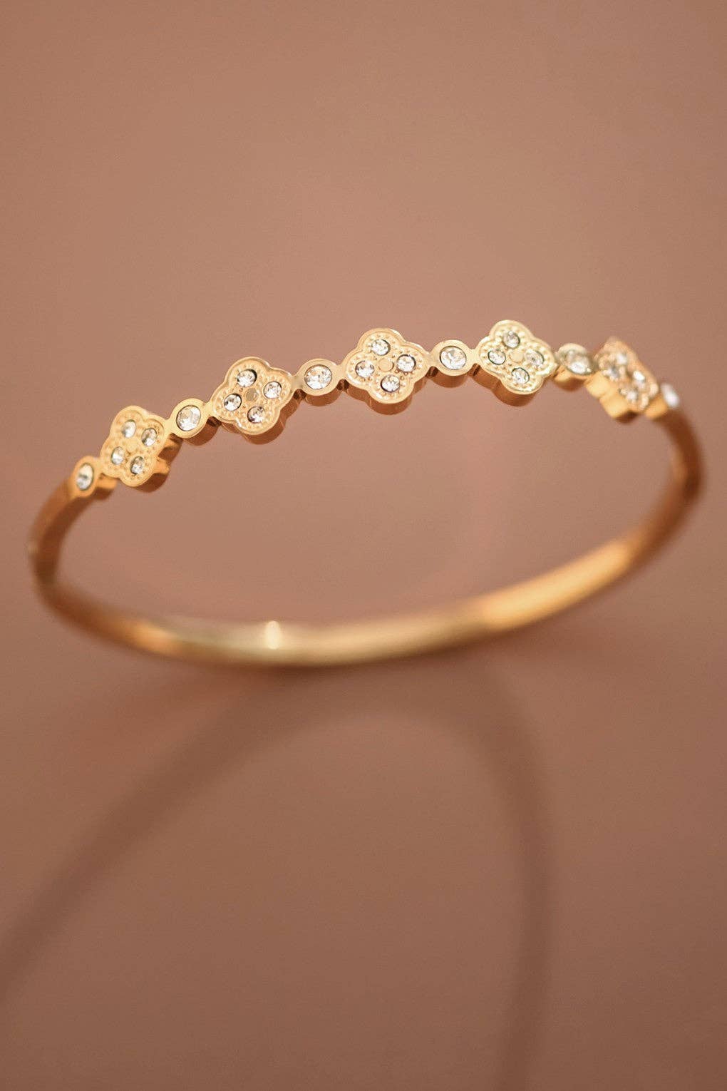 Clover Bangle Bracelet