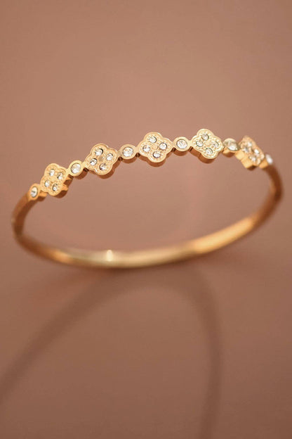Clover Bangle Bracelet