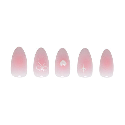 Lovers Knot Press-On Nail Set