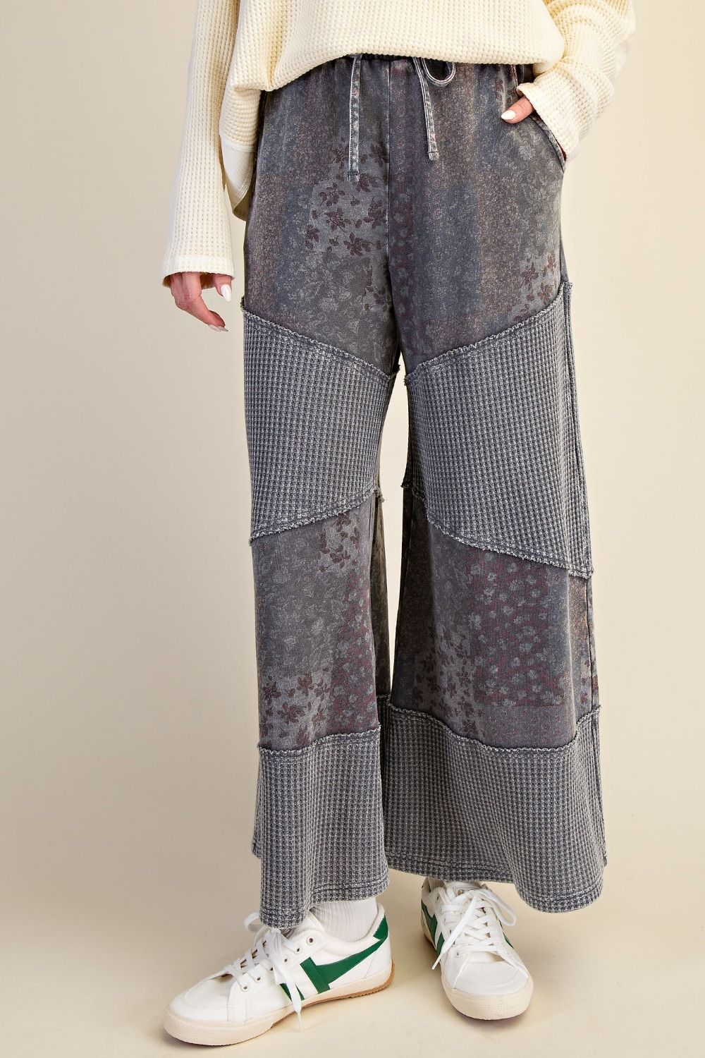 Feeling Better Patchwork Pants
