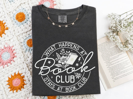 What Happens at Book Club Tee
