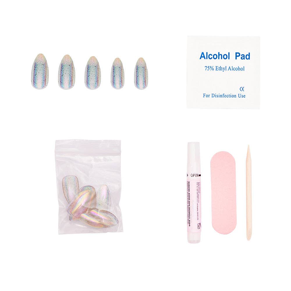 Stardust Press-On Nail Set