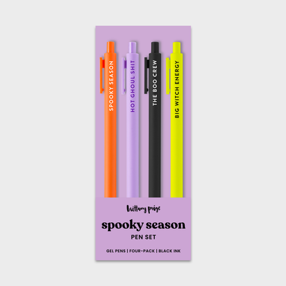 Spooky Season Halloween Pen Set