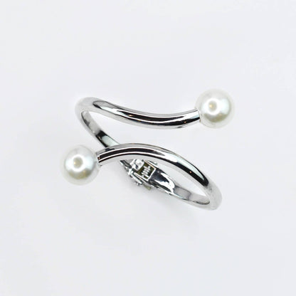 Kind of a Moment Double Pearl Bangle