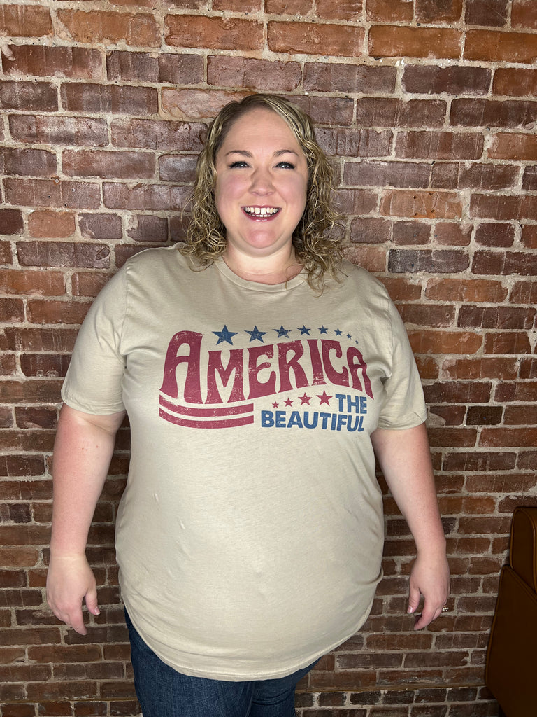 America The Beautiful Tee