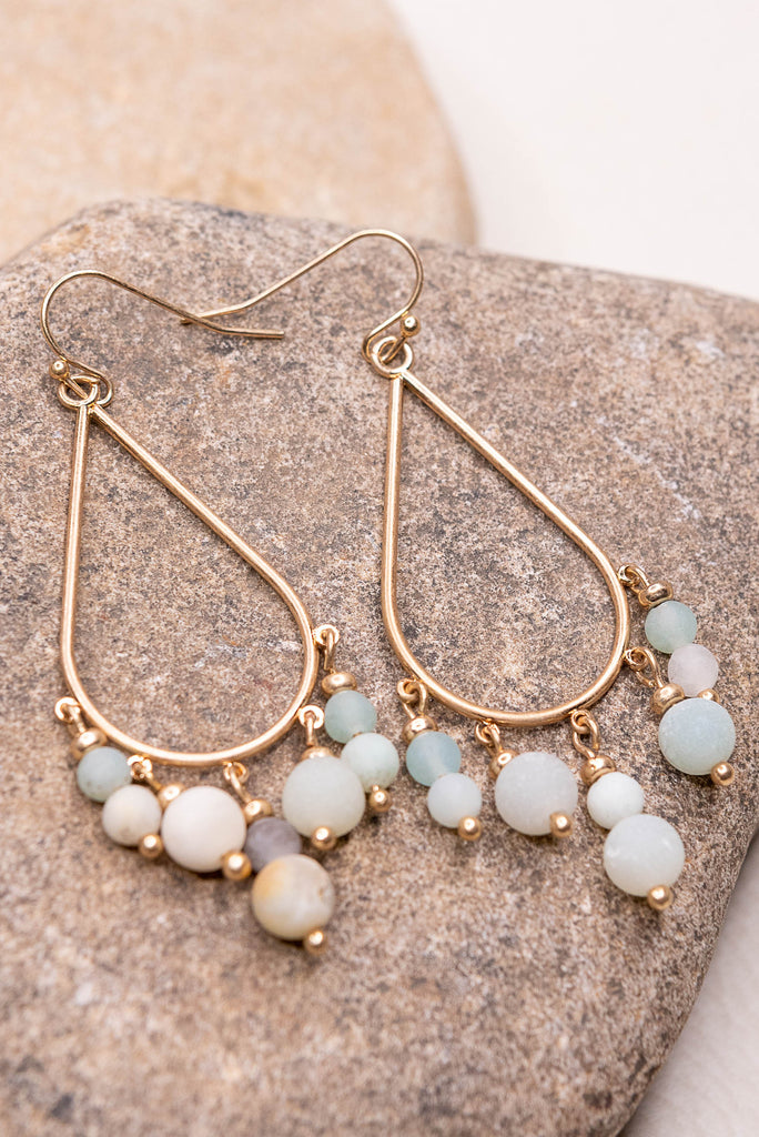 Alanna Amazonite Earrings